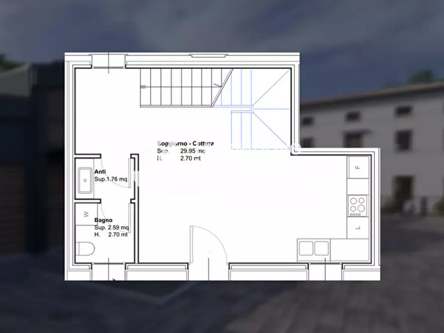 Immagine 24 di Casa bifamiliare in vendita  in Via Monsignor D'Alessi a Paese