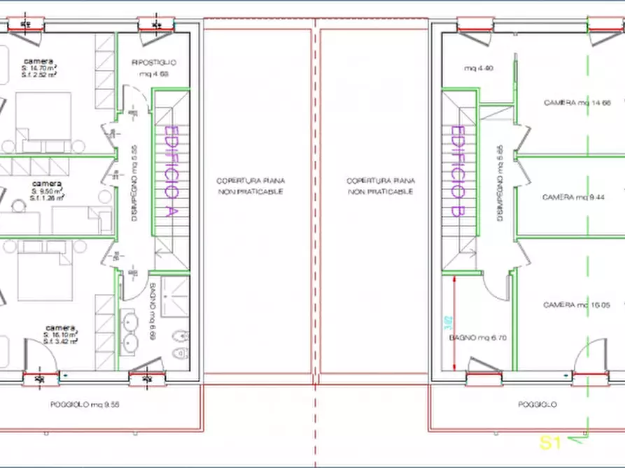 Immagine 2 di Casa bifamiliare in vendita  in viale Italia a Galliera Veneta