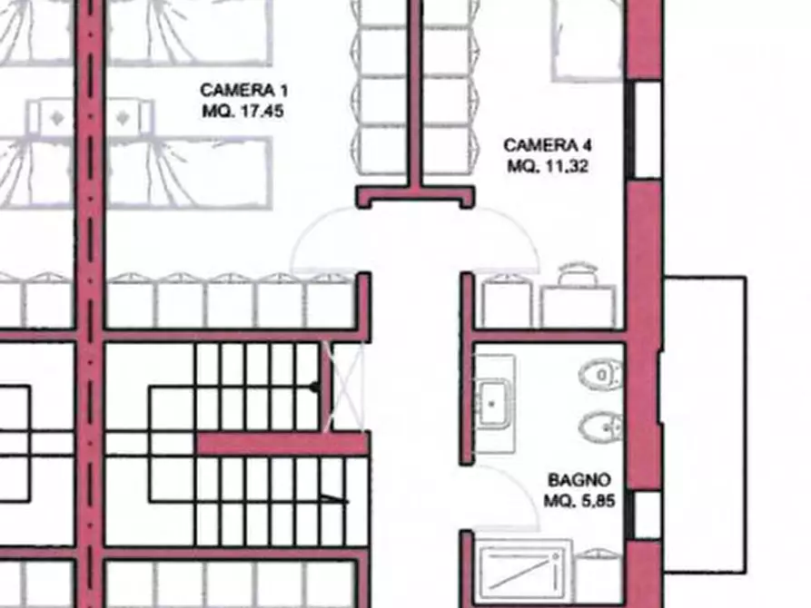 Immagine 4 di Casa bifamiliare in vendita  a San Martino Di Lupari