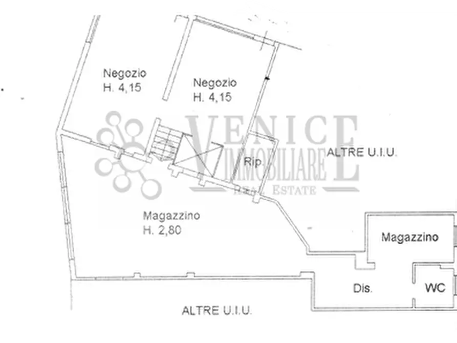 Immagine 3 di Negozio in vendita  a Venezia