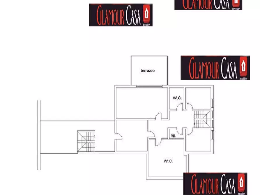 Immagine 21 di Villa in vendita  in Via dei Casali delle Cornacchiole a Roma