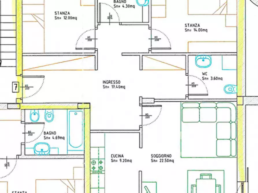 Immagine 11 di Appartamento in vendita  in Via Loreto - Loretostraße a Salorno .Salurn.