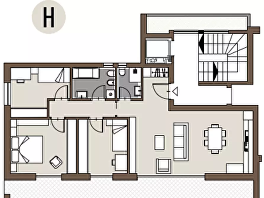 Immagine 15 di Appartamento in vendita  a Trodena .Truden.