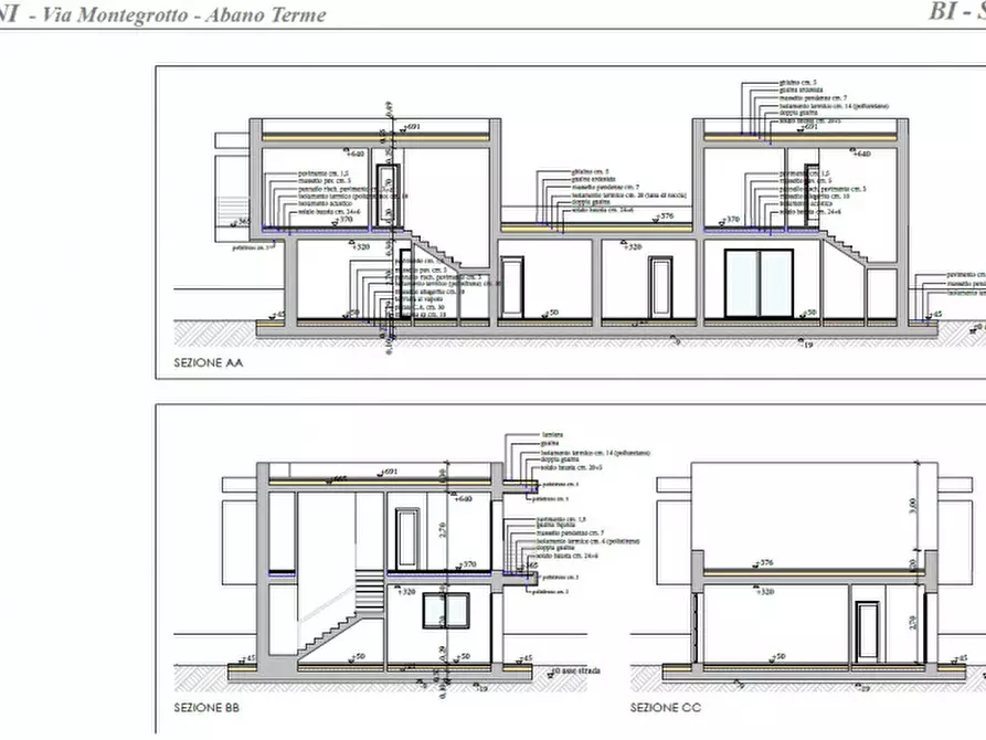 Immagine 24 di Casa bifamiliare in vendita  in Via Montegrotto n. 60 a Abano Terme