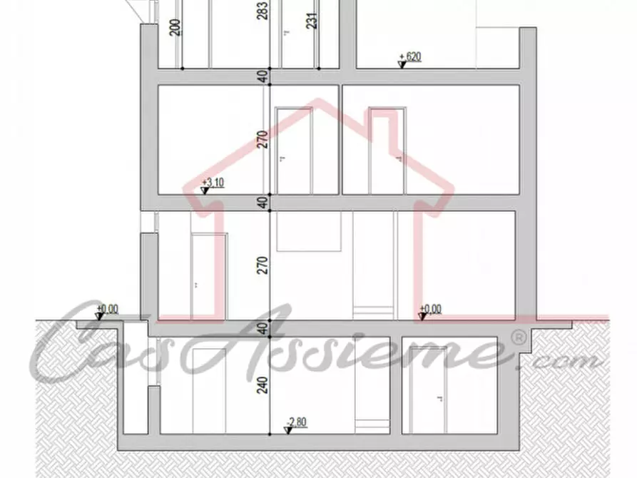 Immagine 45 di Villetta a schiera in vendita  a Castelfranco Veneto
