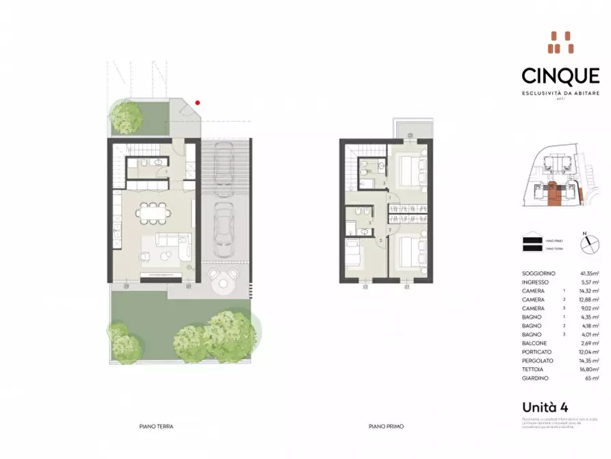 Immagine 12 di Villa in vendita  in via danzie a Affi