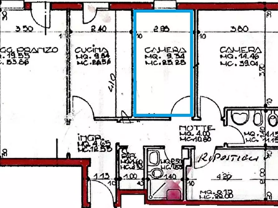 Immagine 10 di Camera in affitto  a Rubano
