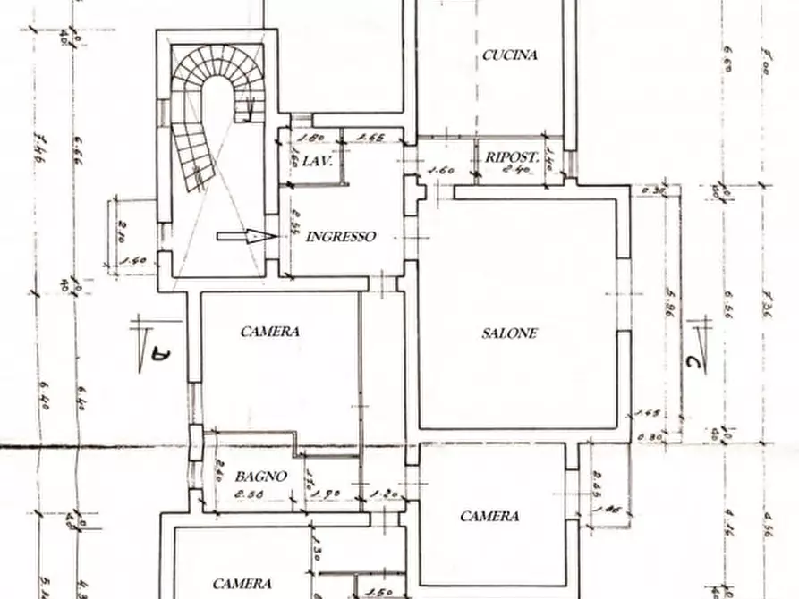 Immagine 14 di Casa bifamiliare in vendita  in Via San Giuliano Sura a Sora