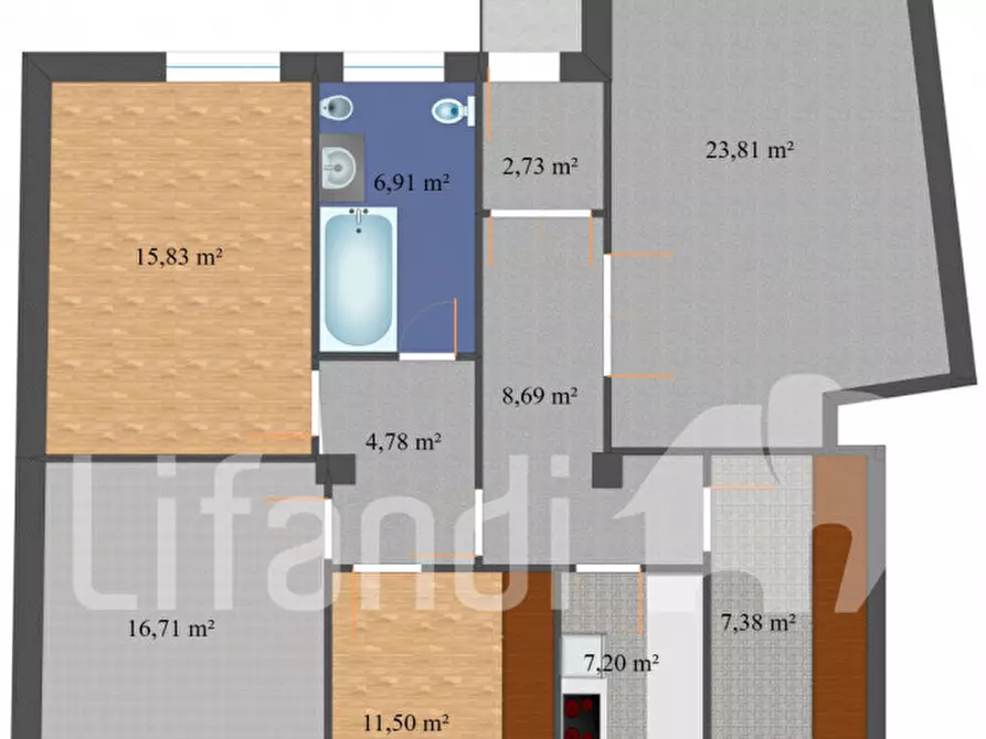 Immagine 29 di Appartamento in vendita  in Via Guncina - Guntschnastraße a Bolzano