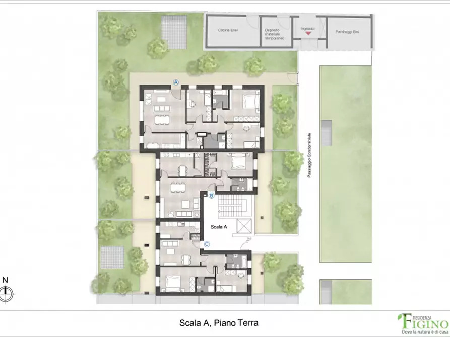 Immagine 3 di Appartamento in vendita  in Via Ponte del Giuscano a Milano