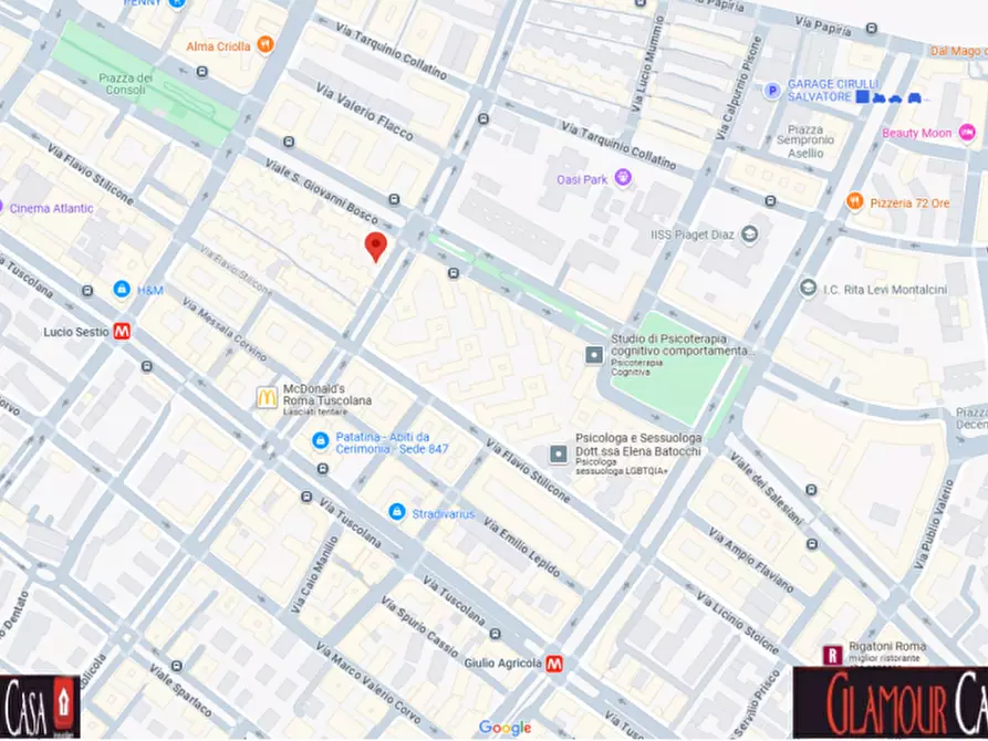 Immagine 6 di Appartamento in vendita  in Via Calpurnio Fiamma a Roma