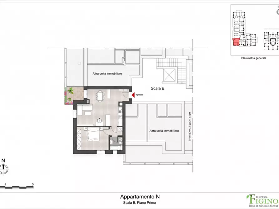 appartamento in vendita a Milano in zona Figino