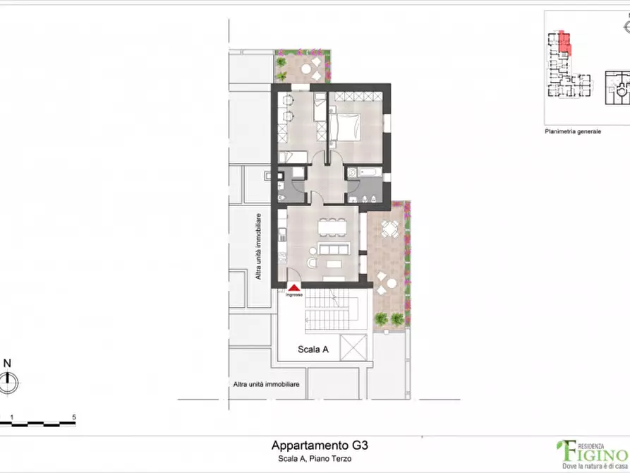 Immagine 1 di Appartamento in vendita  in Via Ponte del Giuscano a Milano