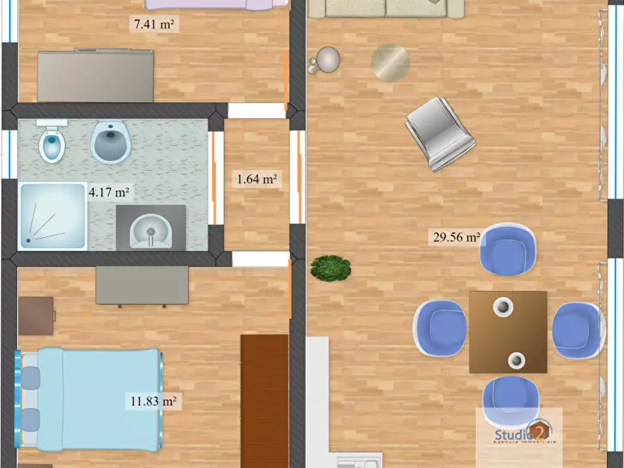 Immagine 17 di Appartamento in vendita  in Via 6 Novembre a Comelico Superiore