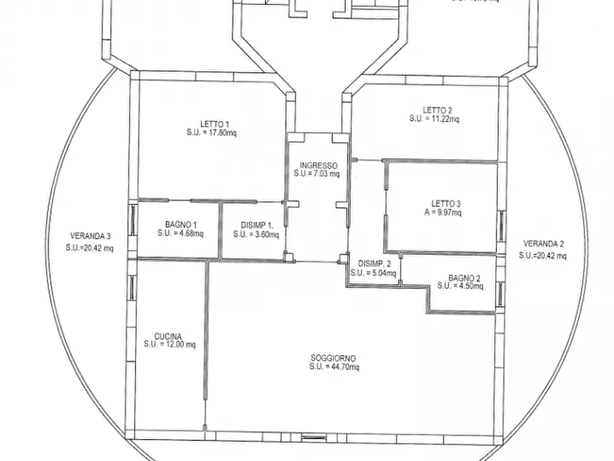 Immagine 55 di Attico in vendita  in Via Monferrato a Olbia