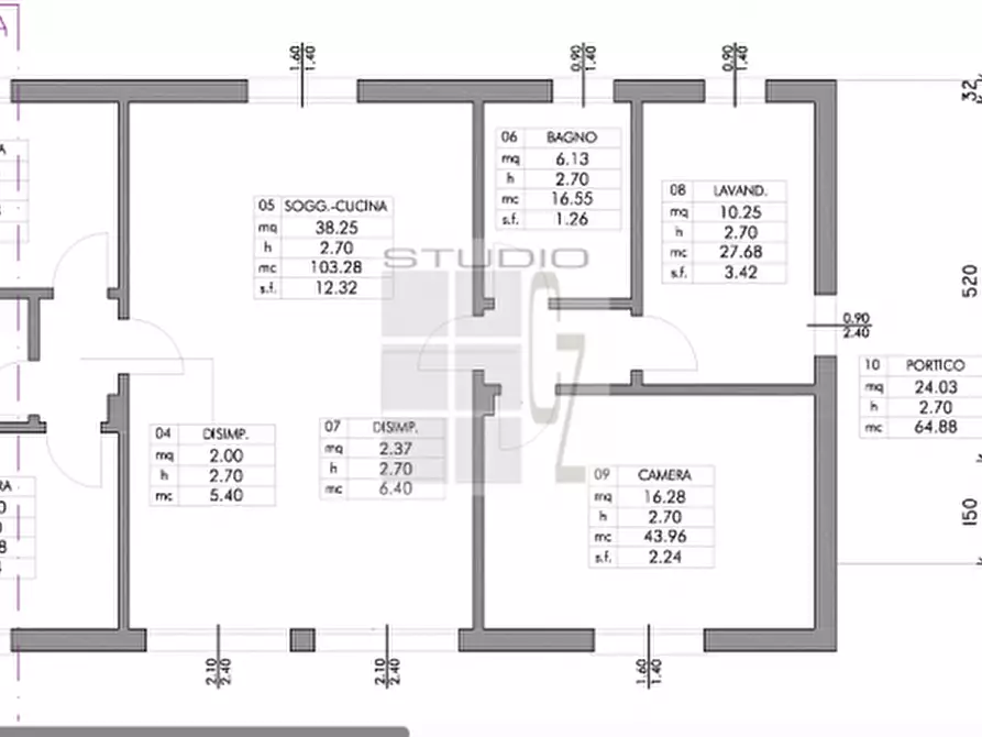 Immagine 11 di Casa bifamiliare in vendita  in via xxv aprile a Piombino Dese