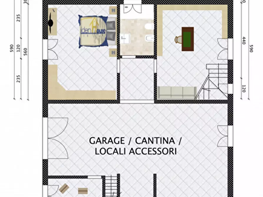 Immagine 39 di Casa indipendente in vendita  in Via Provinciale Circonvallazione 61 a Molinella