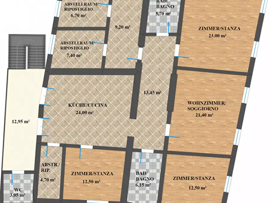 Immagine 27 di Casa indipendente in vendita  a Termeno Sulla Strada Del Vino .Tramin An Der.