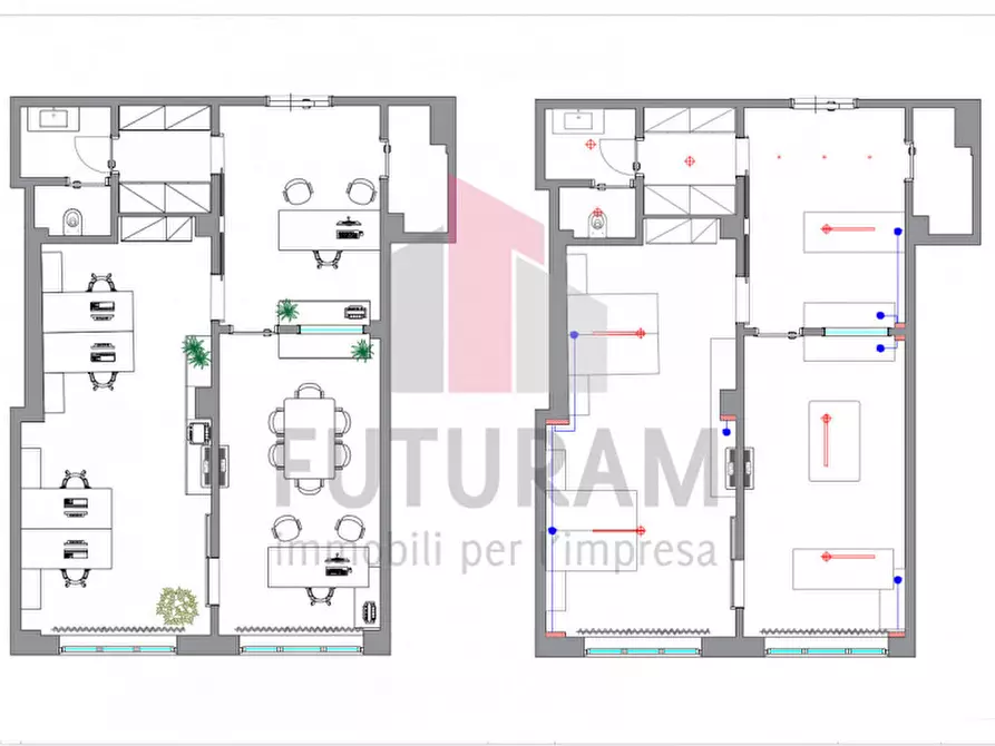 Immagine 13 di Ufficio in affitto  in via Scrovegni a Padova
