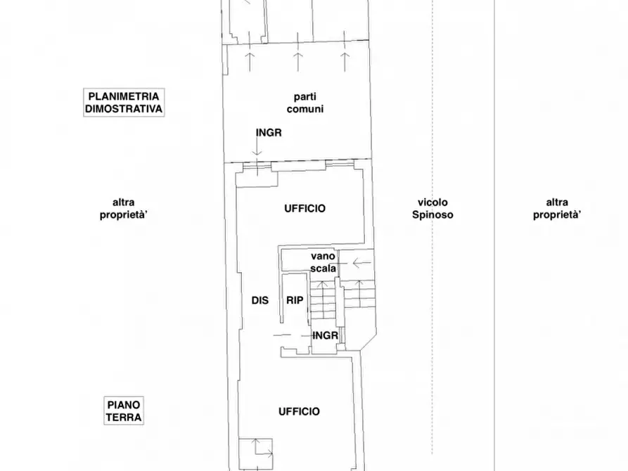 Immagine 12 di Ufficio in vendita  in corso Camillo Benso di Cavour n° 175 a Garlasco