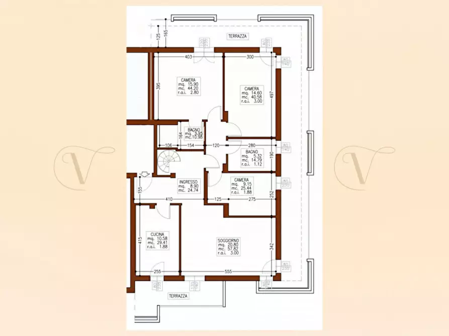 Immagine 32 di Appartamento in vendita  in Via Lorenzo Ghiberti 9 a Padova