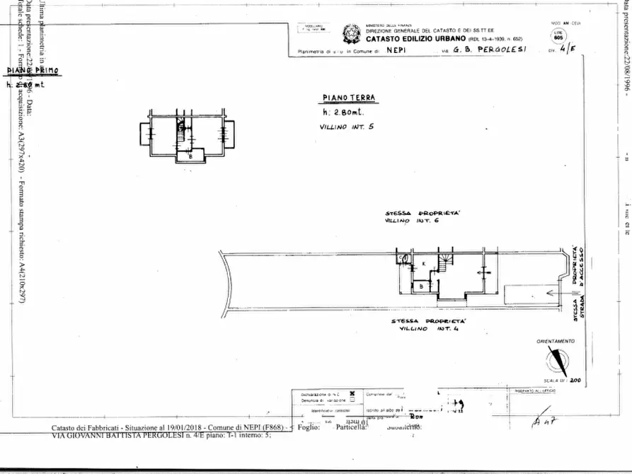 Immagine 32 di Villa in vendita  in Via Giovanni Battista Pergolesi a Nepi