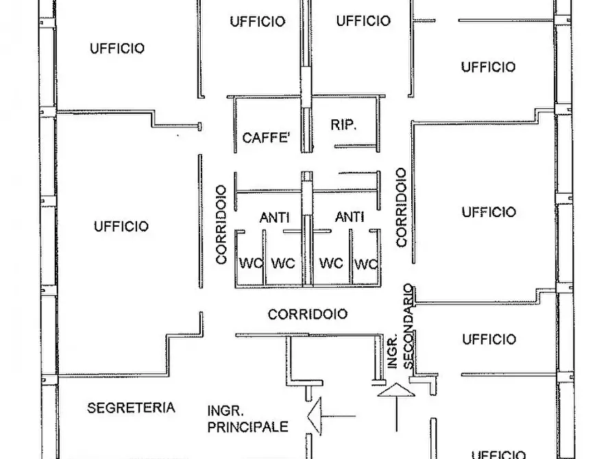 Immagine 2 di Ufficio in affitto  in Zona centri commerciali Stanga a Padova