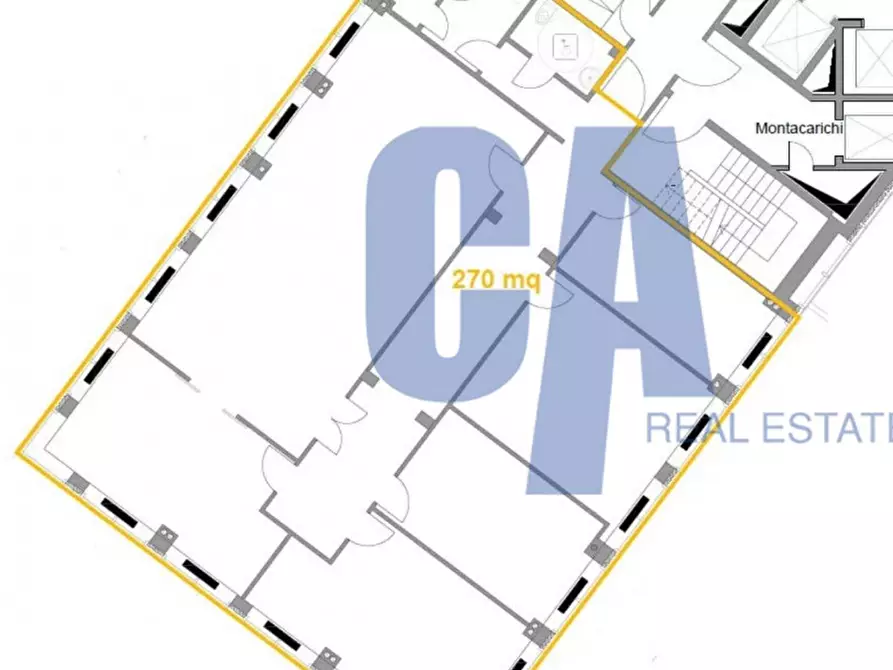 Immagine 22 di Ufficio in affitto  in VIA DEI CIGNOLI a Milano