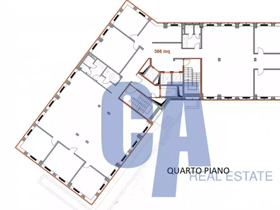 Immagine 21 di Ufficio in affitto  in VIA DEI CIGNOLI a Milano