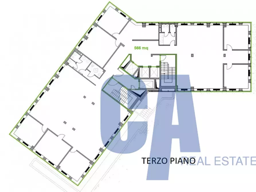 Immagine 20 di Ufficio in affitto  in VIA DEI CIGNOLI a Milano