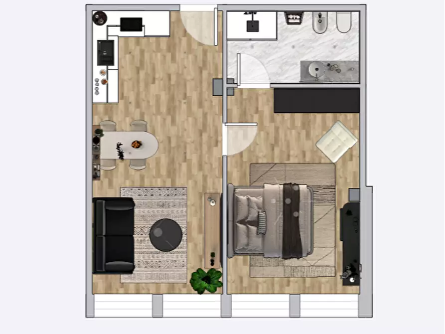 Immagine 4 di Appartamento in vendita  in Viale Milano a Vicenza