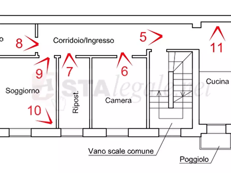 Immagine 10 di Appartamento in vendita  in VIA ROMA 29 a Isola Vicentina
