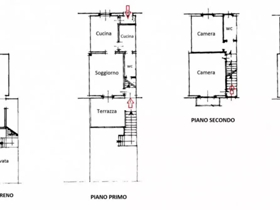 Immagine 21 di Villetta a schiera in vendita  a Sinalunga
