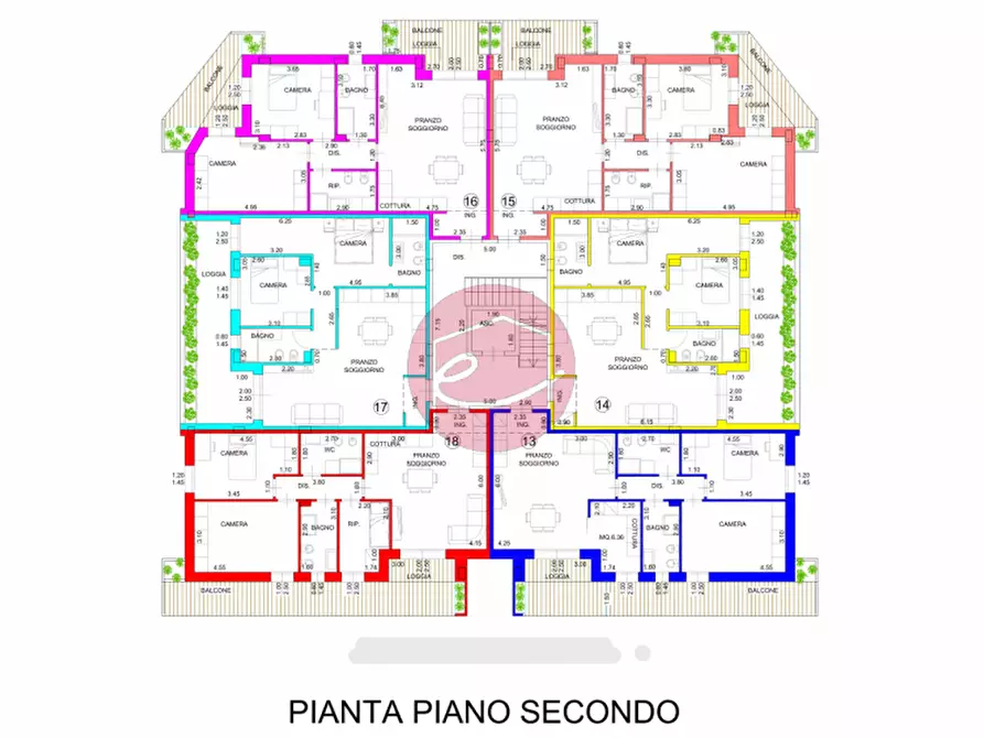 Immagine 5 di Appartamento in vendita  a San Mauro Pascoli