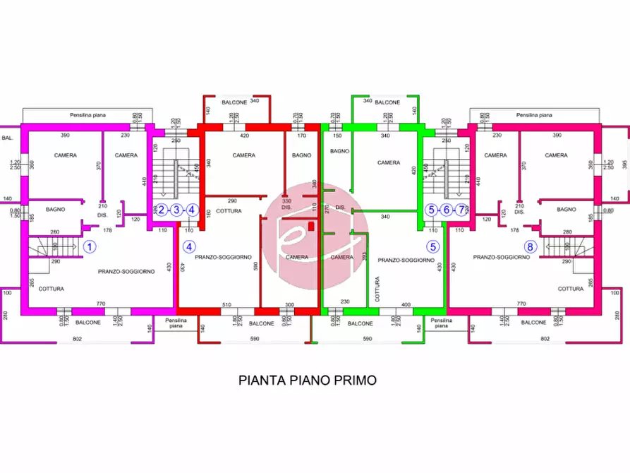 Immagine 3 di Appartamento in vendita  a Gatteo