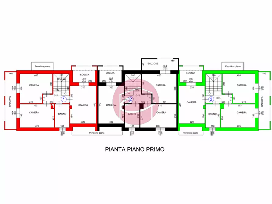 Immagine 3 di Villetta a schiera in vendita  a Gatteo