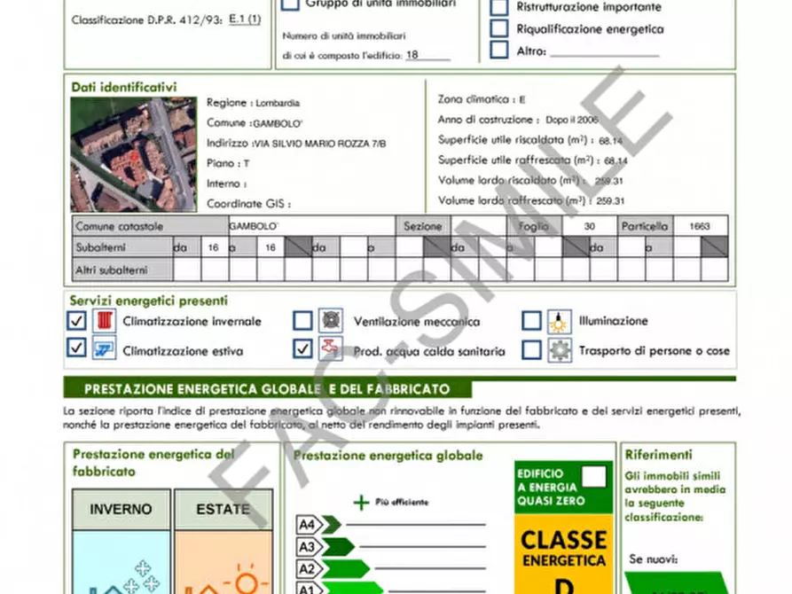 Immagine 31 di Appartamento in vendita  in via Silvio Mario Rozza n° 7 a Gambolo'