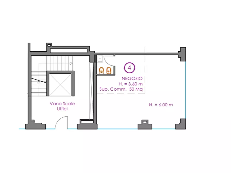 Immagine 9 di Negozio in affitto  in VIA MONTI a Scandicci