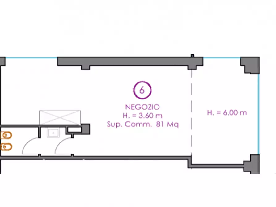 Immagine 9 di Negozio in affitto  in PIAZZA TOGLIATTI a Scandicci