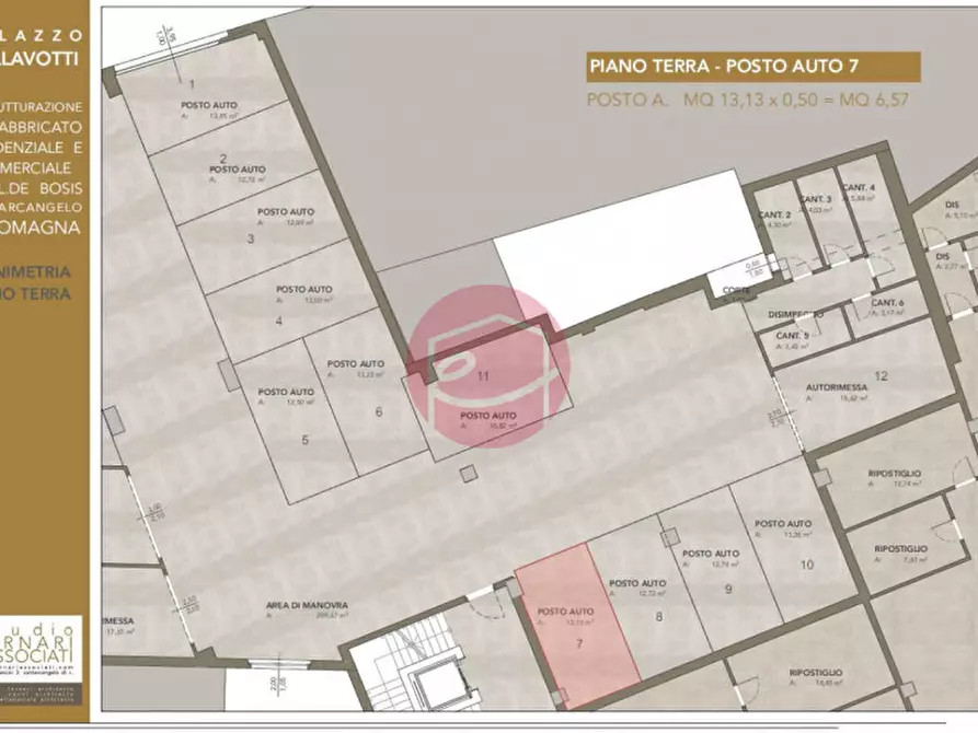 Immagine 36 di Appartamento in vendita  in Piazza Marconi a Santarcangelo Di Romagna