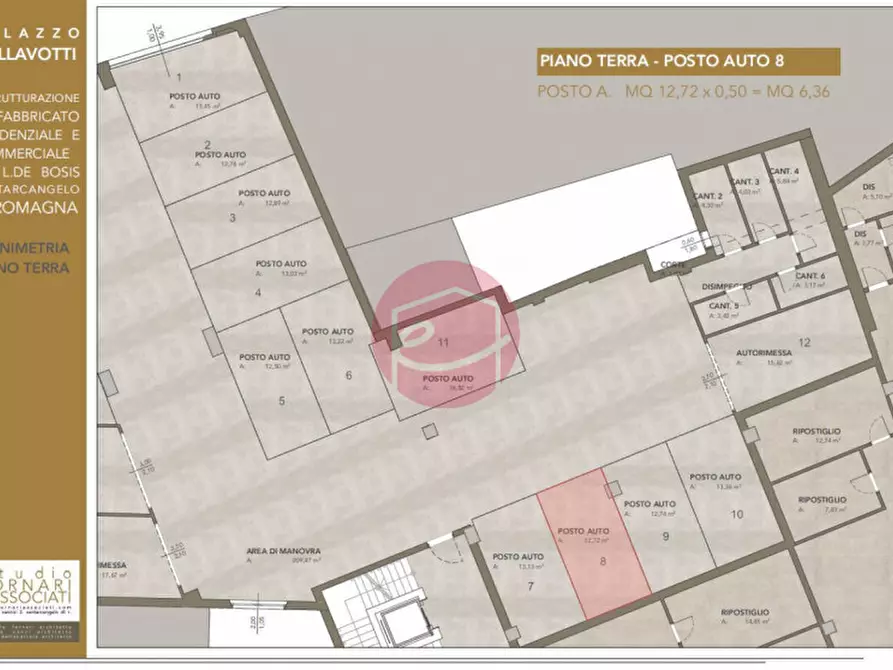 Immagine 6 di Appartamento in vendita  in Piazza Guglielmo Marconi a Santarcangelo Di Romagna