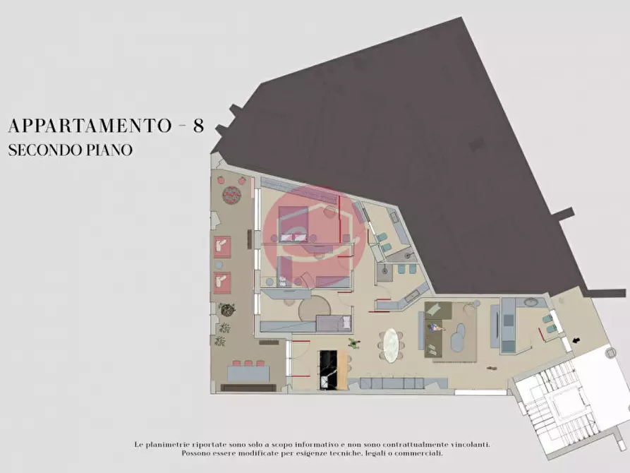 Immagine 38 di Appartamento in vendita  in Piazza Guglielmo Marconi a Santarcangelo Di Romagna