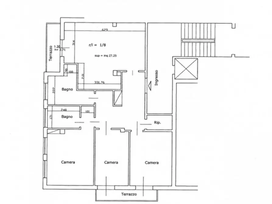 Immagine 12 di Appartamento in vendita  a Sinalunga
