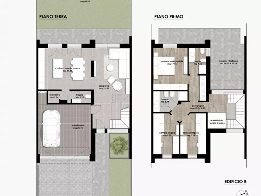 Immagine 37 di Villetta a schiera in vendita  in Via XXV aprile a Montechiarugolo