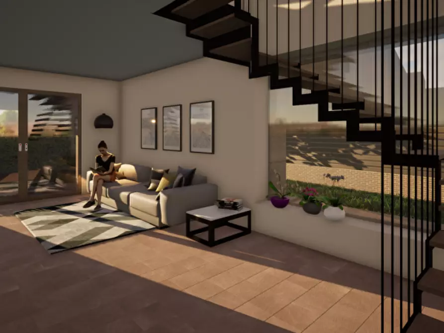 Immagine 6 di Villetta a schiera in vendita  in Via XXV aprile a Montechiarugolo