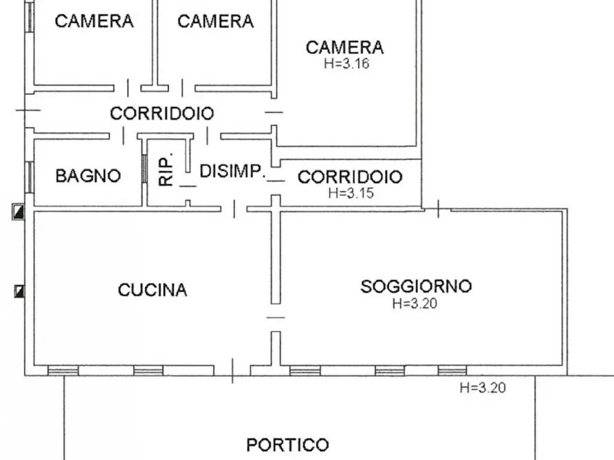 Immagine 10 di Bed & Breakfast in vendita  in Via vecchio castello a Piazzola Sul Brenta