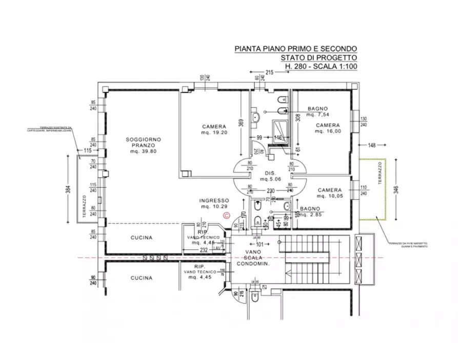 Immagine 11 di Appartamento in vendita  in via San Pio X 34/a a Castelfranco Veneto