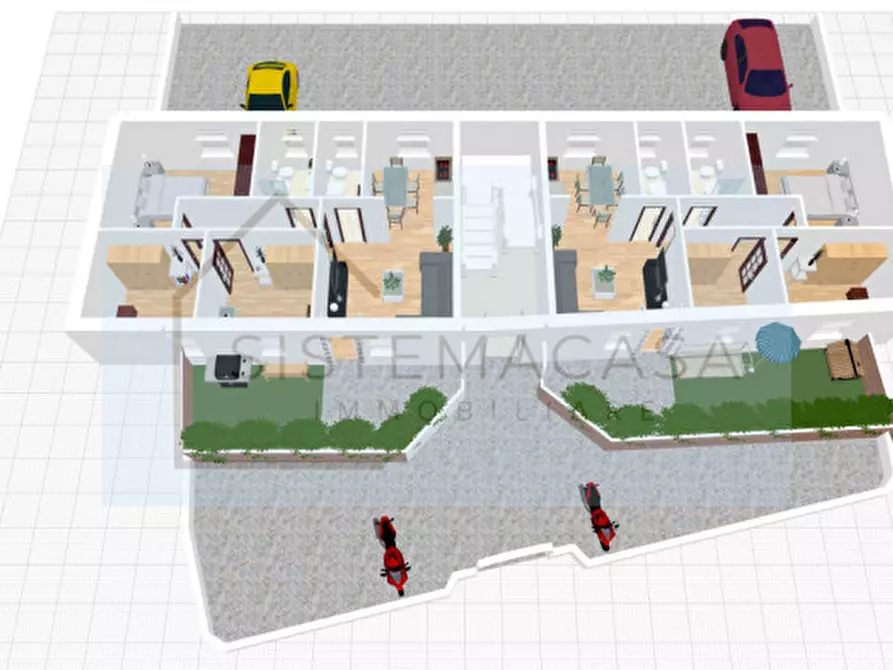 Immagine 6 di Appartamento in vendita  in Via Curte a Forli'