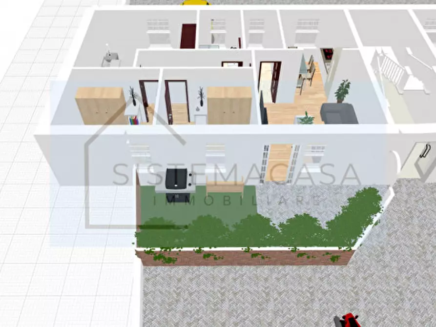 Immagine 7 di Appartamento in vendita  in Via Curte a Forli'