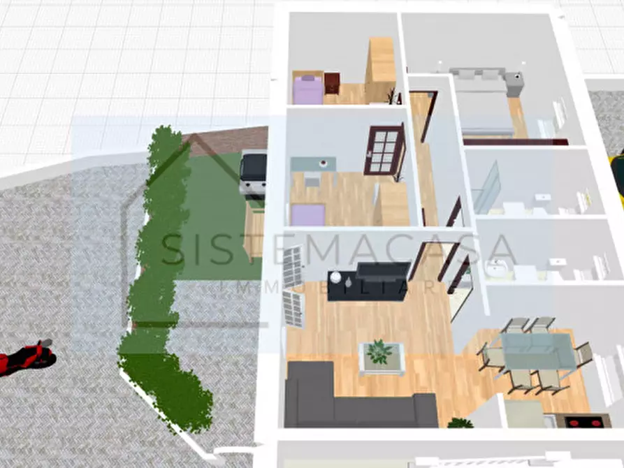 Immagine 8 di Appartamento in vendita  in Via Curte a Forli'